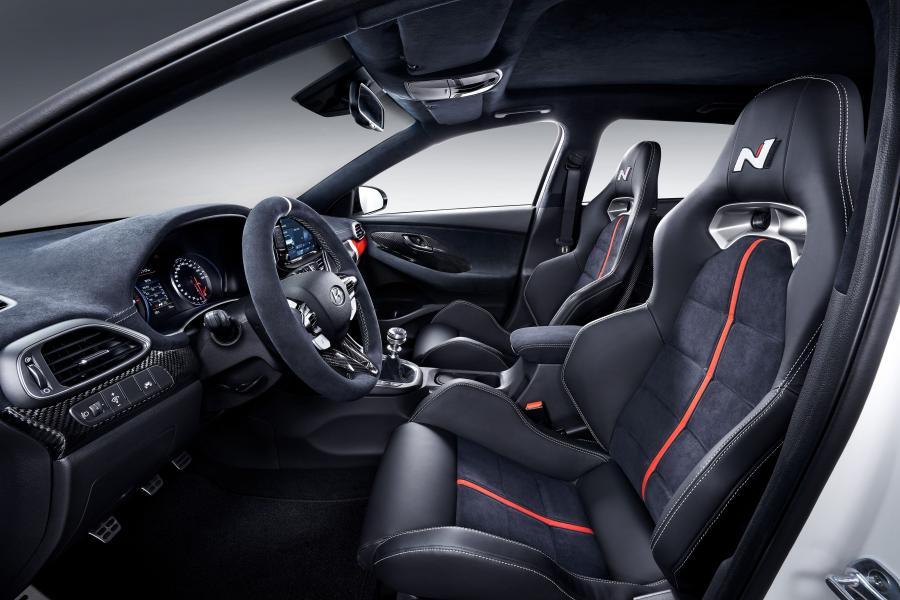 Интерьер Hyundai i30 N "N Option" Show Car (PD) 2018 года  (фото 4 из 4)